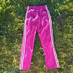 Adidas Women's Pink Track Pants